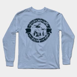 catalina wine mixer blue Long Sleeve T-Shirt